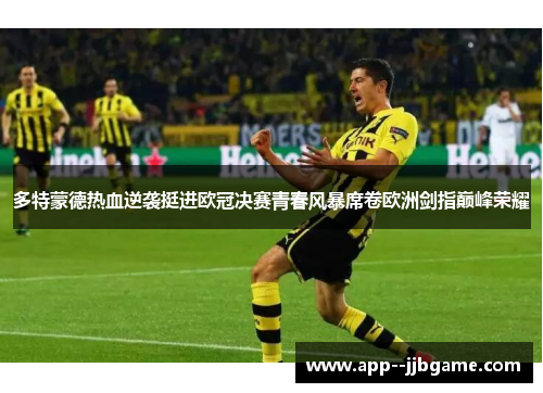 多特蒙德热血逆袭挺进欧冠决赛青春风暴席卷欧洲剑指巅峰荣耀